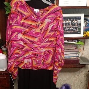 Two piece maxi summer dress